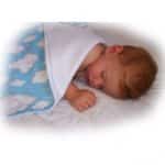 Cloud Blanket Neutral Newborn Baby Blanket