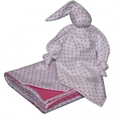 Rosebud Set - Rosebud Baby Blanket Set